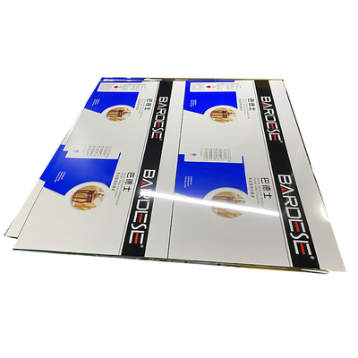 खाद्य कंटेनरों के लिए DR - 7M MR स्टील टिन प्लेट शीट स्टोन फिनिश 0.18mm