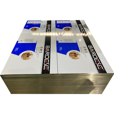 खाद्य कंटेनरों के लिए DR - 7M MR स्टील टिन प्लेट शीट स्टोन फिनिश 0.18mm