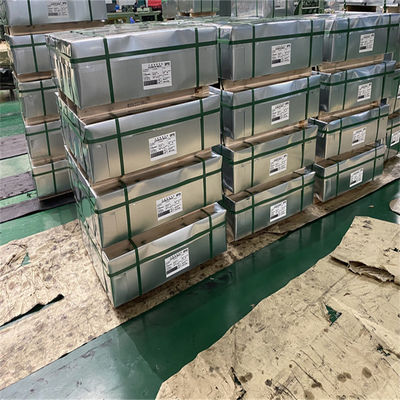 उपज शक्ति के साथ चमकदार टिन स्टील प्लेट ≥245Mpa लंबाई 850 - 1500 मिमी