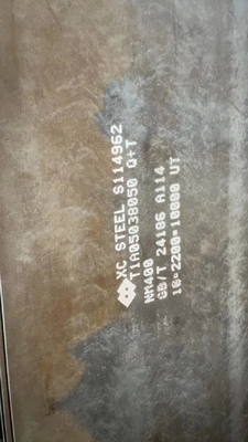 NM400 NM450 NM500 NM600 उच्च मैंगनीज पहनें प्लेट्स
