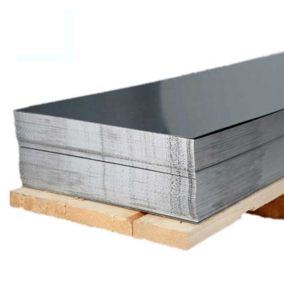2b समाप्त JIS 0.01mm कोल्ड रोल्ड स्टेनलेस स्टील प्लेट स्लिट एज के साथ