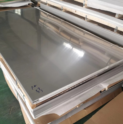 निर्माण के लिए 304L 316Ti 2B फिनिस स्टेनलेस स्टील शीट 4x8